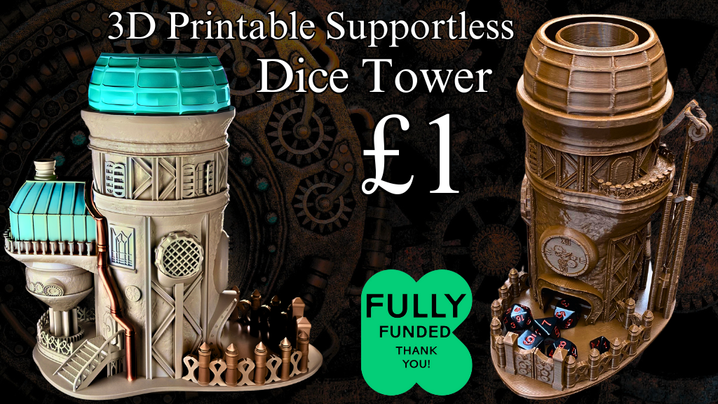 Steampunk Dice Tower: (Personal)